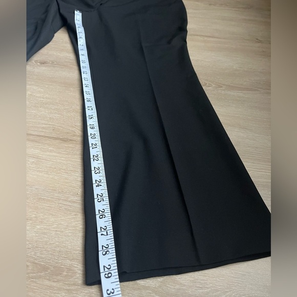 Talbots Womens Dress Pant Plus Sz 18WP Black Stretch Classic Fit - Picture 4 of 6